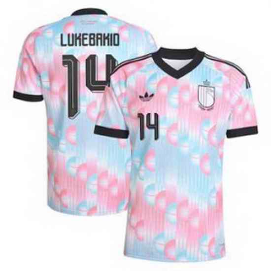 Women 14Dodi Lukebakio Belgium Jersey   2